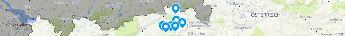 Map view for Pharmacy emergency services nearby Kitzbühel (Tirol)